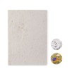 Papier A5 Éco-responsable et Pratique aux Graines de Fleurs - ASIDE Matières : papier recyclé Couleurs : blanc