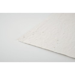 Papier A5 Éco-responsable et Pratique aux Graines de Fleurs - ASIDE Matières : papier recyclé Couleurs : blanc impression haute 