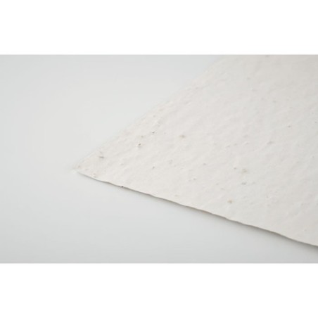 Papier A5 Éco-responsable et Pratique aux Graines de Fleurs - ASIDE Matières : papier recyclé Couleurs : blanc impression haute 