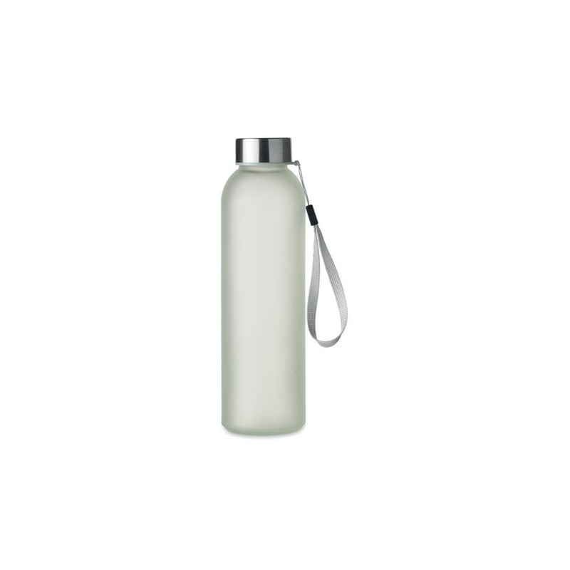 Bouteille en verre Personnalisée et Publicitaire 500ml, OLMA Matières : verre Couleurs : blanc transparent personnalisable avec 