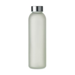 Bouteille en verre Personnalisée et Publicitaire 500ml, OLMA Matières : verre Couleurs : blanc transparent cadeau entreprise pas
