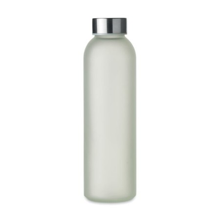 Bouteille en verre Personnalisée et Publicitaire 500ml, OLMA Matières : verre Couleurs : blanc transparent cadeau entreprise pas