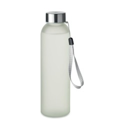 Bouteille en verre Personnalisée et Publicitaire 500ml, OLMA Matières : verre Couleurs : blanc transparent impression haute défi