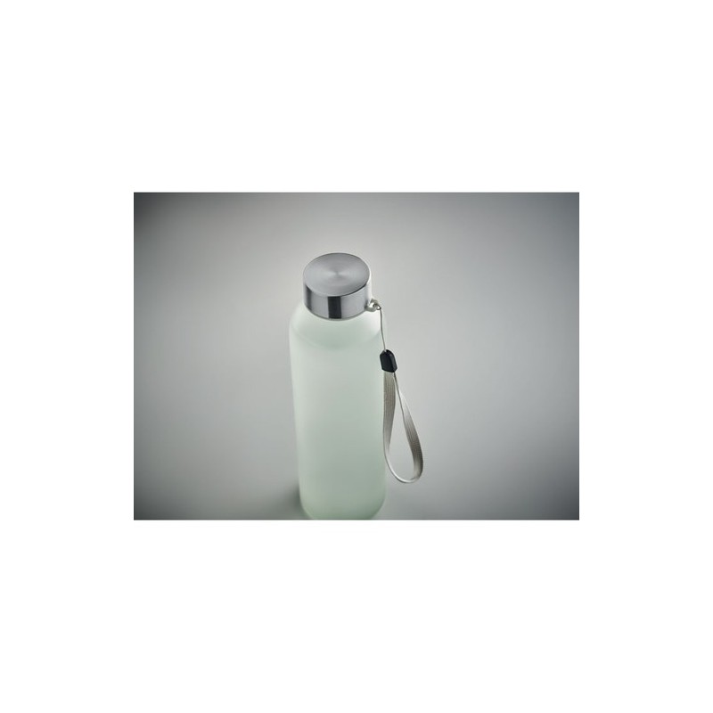 Bouteille en verre Personnalisée et Publicitaire 500ml, OLMA Matières : verre Couleurs : blanc transparent marquage laser ultra 