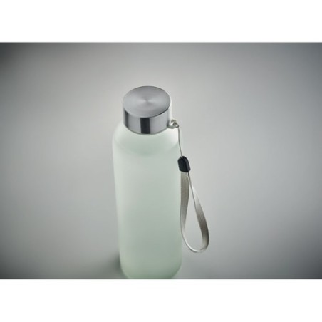 Bouteille en verre Personnalisée et Publicitaire 500ml, OLMA Matières : verre Couleurs : blanc transparent marquage laser ultra 