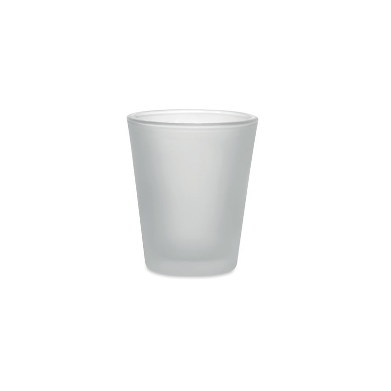 Verre à shot personnalisable 44ml à sublimation SONGOBLIM Matières : verre Couleurs : blanc transparent