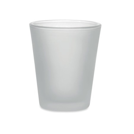 Verre à shot personnalisable 44ml à sublimation SONGOBLIM Matières : verre Couleurs : blanc transparent