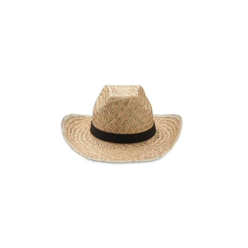 Chapeau de cow-boy publicitaire en paille TEXAS goodies publicitaire événementiel
