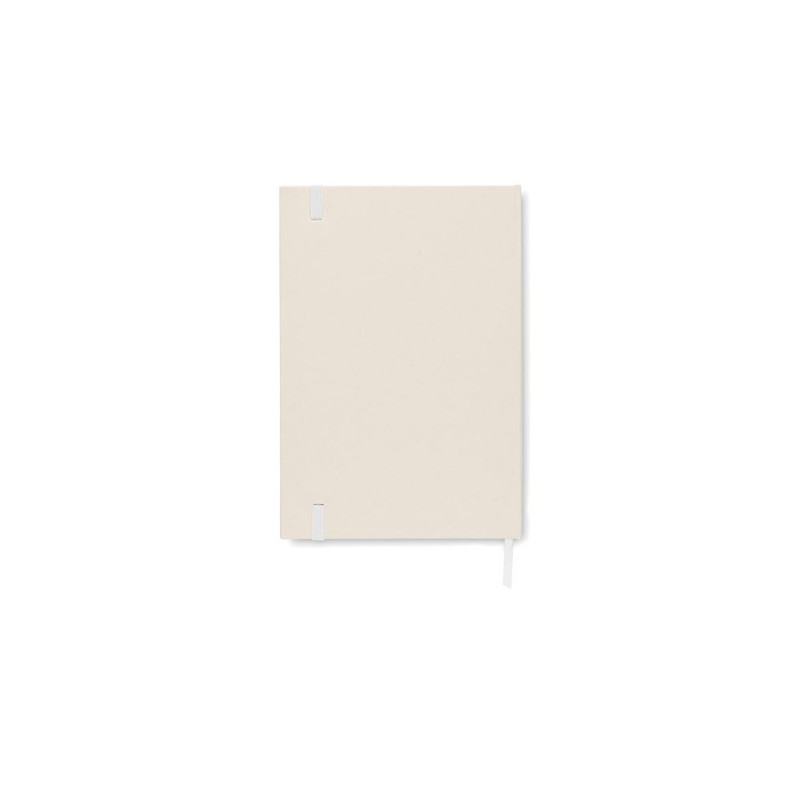 Carnet A5 Éco-responsable en carton recyclé Personnalisé MITO NOTE Couleurs : blanc Matières : carton de lait recyclé objet prom