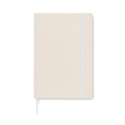 Carnet A5 Éco-responsable en carton recyclé Personnalisé MITO NOTE Couleurs : blanc Matières : carton de lait recyclé objet publ