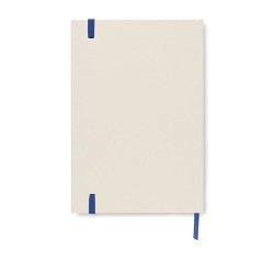 Carnet A5 Éco-responsable en carton recyclé Personnalisé MITO NOTE Couleurs : bleu Matières : carton de lait recyclé cadeau coll