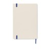 Carnet A5 Éco-responsable en carton recyclé Personnalisé MITO NOTE Couleurs : bleu Matières : carton de lait recyclé cadeau coll