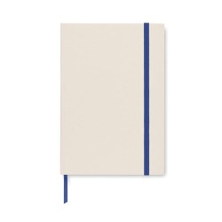 Carnet A5 Éco-responsable en carton recyclé Personnalisé MITO NOTE Couleurs : bleu Matières : carton de lait recyclé impression 