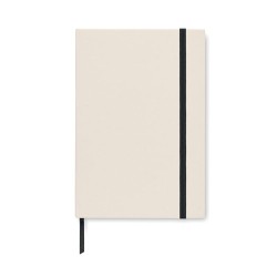 Carnet A5 Éco-responsable en carton recyclé Personnalisé MITO NOTE Couleurs : noir Matières : carton de lait recyclé goodies ent