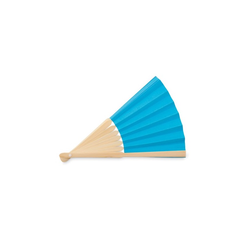 Éventail en bambou publicitaire personnalisé FANNY PAPER personnalisable avec votre logo
