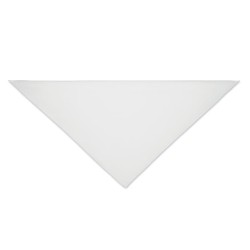 Foulard multifonctions personnalisé en polycotton BANDIDO Matières : coton Couleurs : blanc livraison express 24h 48h