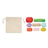 Jeu de Construction Éco-responsable en Bois Empilable - 8 Pièces DOLMEN Matières : bois Couleurs : beige personnalisable avec vo