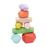 Jeu de Construction Éco-responsable en Bois Empilable - 8 Pièces DOLMEN Matières : bois Couleurs : beige goodies publicitaire év