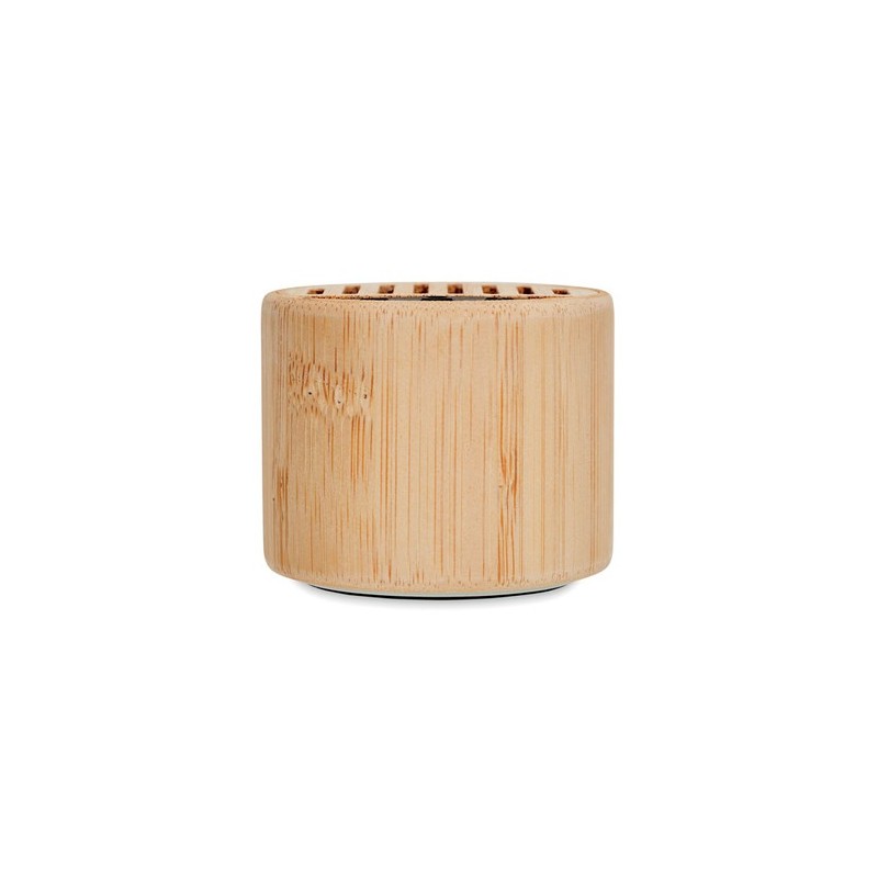 Haut-parleur sans fil bambou ROUND LUX