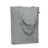 Sac shopping  en toile 270 gr/m personnalisé COCO Matières : coton biologique Couleurs : gris objet promotionnel éco-responsable