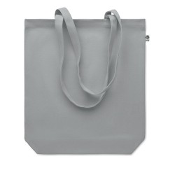 Sac shopping  en toile 270 gr/m personnalisé COCO Matières : coton biologique Couleurs : gris goodies publicitaire événementiel