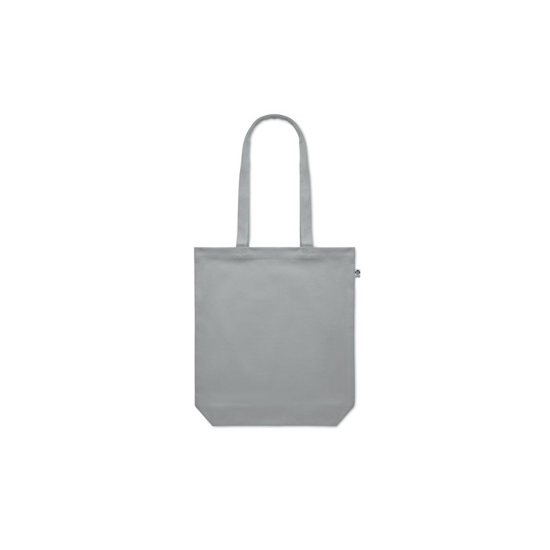 Sac shopping  en toile 270 gr/m personnalisé COCO Matières : coton biologique Couleurs : gris accessoire événementiel unique