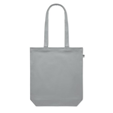 Sac shopping  en toile 270 gr/m personnalisé COCO Matières : coton biologique Couleurs : gris accessoire événementiel unique