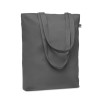 Sac shopping  en toile 270 gr/m personnalisé COCO Matières : coton biologique Couleurs : pierre impression haute définition