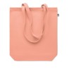 Sac shopping  en toile 270 gr/m personnalisé COCO Matières : coton biologique Couleurs : orange cadeau client original