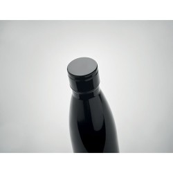 Bouteille isotherme publicitaire 500ml personnalisée BELO LUX Matières : acier inoxydable Couleurs : noir goodies publicitaire é