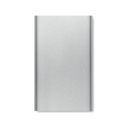 Powerbank Personnalisé 4000 mAh Type C - POWERFLAT C Couleurs : argenté mat 2