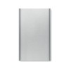 Powerbank Personnalisé 4000 mAh Type C - POWERFLAT C Couleurs : argenté mat cadeau collaborateur premium