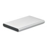 Powerbank Personnalisé 4000 mAh Type C - POWERFLAT C Couleurs : argenté mat objet publicitaire robuste