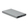 Powerbank Personnalisé 4000 mAh Type C - POWERFLAT C Couleurs : titane goodies publicitaire événementiel
