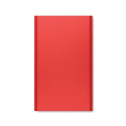 Powerbank Personnalisé 4000 mAh Type C - POWERFLAT C Couleurs : rouge personnalisation rapide en France