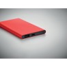 Powerbank Personnalisé 4000 mAh Type C - POWERFLAT C Couleurs : rouge marquage couleur éclatante