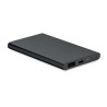 Powerbank Personnalisé 4000 mAh Type C - POWERFLAT C Couleurs : noir cadeau entreprise pas cher