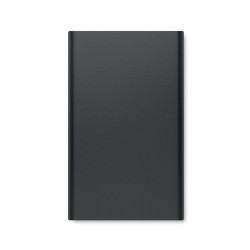 Powerbank Personnalisé 4000 mAh Type C - POWERFLAT C Couleurs : noir objet promotionnel éco-responsable