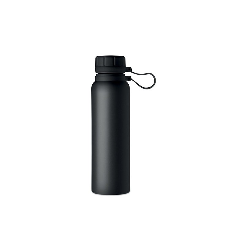 Gourde isotherme double paroi 780 ml personnalisée - ONTO Matières : acier inoxydable Couleurs : noir impression haute définitio