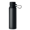 Gourde isotherme double paroi 780 ml personnalisée - ONTO Matières : acier inoxydable Couleurs : noir impression haute définitio