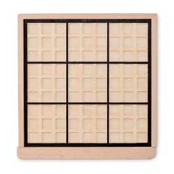 Jeu de plateau en bois personnalisé Sudoku - Cadeau d'entreprise unique Matières : bois Couleurs : bois cadeau entreprise pas ch