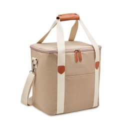Sac isotherme grand en toile 450g personnalisé KECIL LARGE Matières : coton Couleurs : beige