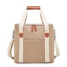Sac isotherme grand en toile 450g personnalisé KECIL LARGE Matières : coton Couleurs : beige personnalisable avec votre logo