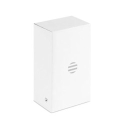 Chargeur 18W Éco-responsable à 2 Ports, Prise UE - Personnalisé Matières : Polycarbonate (PC) Couleurs : blanc impression haute 