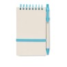 Carnet Éco-responsable en Carton de Lait Recyclé MITO SET Couleurs : turquoise Matières : carton de lait recyclé objet publicita