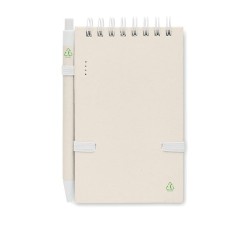 Carnet Éco-responsable en Carton de Lait Recyclé MITO SET Couleurs : blanc Matières : carton de lait recyclé livraison express 2