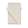Carnet Éco-responsable en Carton de Lait Recyclé MITO SET Couleurs : blanc Matières : carton de lait recyclé cadeau affaires élé