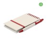 Carnet Éco-responsable en Carton de Lait Recyclé MITO SET personnalisable avec votre logo