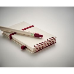 Carnet Éco-responsable en Carton de Lait Recyclé MITO SET goodies publicitaire événementiel