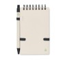 Carnet Éco-responsable en Carton de Lait Recyclé MITO SET Couleurs : noir Matières : carton de lait recyclé marquage laser ultra